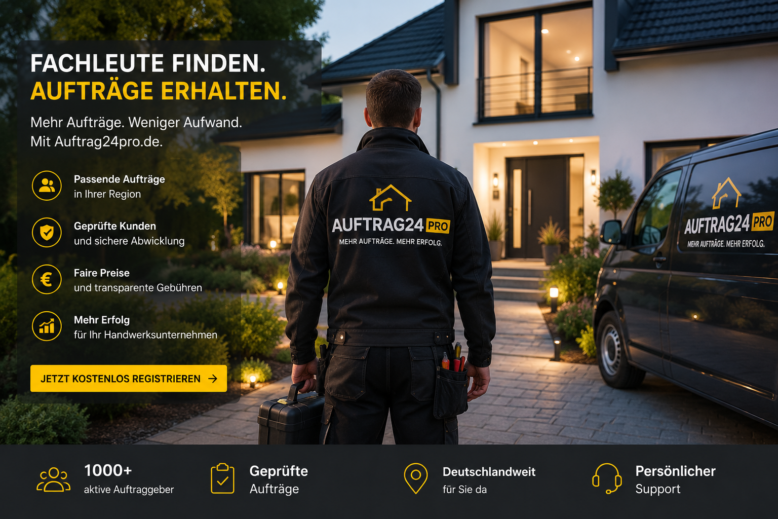 Handwerker und Renovierungsaufträge